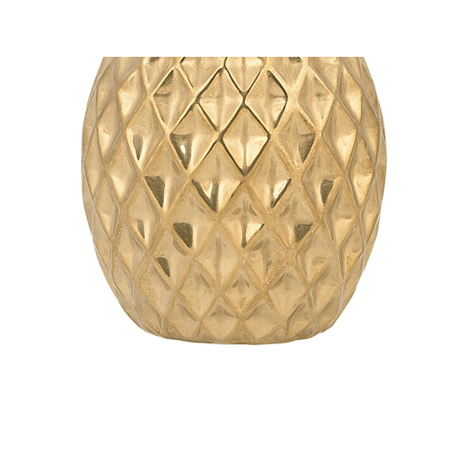 Acessório decorativo Ananás TYANA Cerâmica Dourado