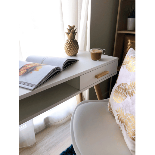 Acessório decorativo Ananás TYANA Cerâmica Dourado