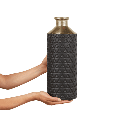 Jarro decorativo ARSIN Grés 39 cm Preto Jarro decorativo ARSIN Grés 39 cm Preto
