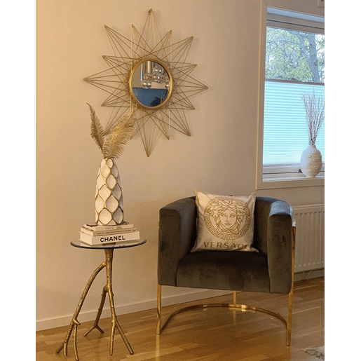 Jarro de flores AVILA Grés 36 cm Branco Jarro de flores AVILA Grés 36 cm Branco