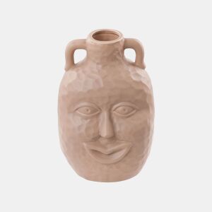 Jarro de flores VERIA Cerâmica 26 cm Cor de areia