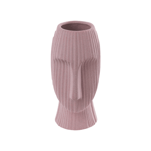 Jarro de flores PALLINI Grés 24 cm Rosa pêssego Jarro de flores PALLINI Grés 24 cm Rosa pêssego