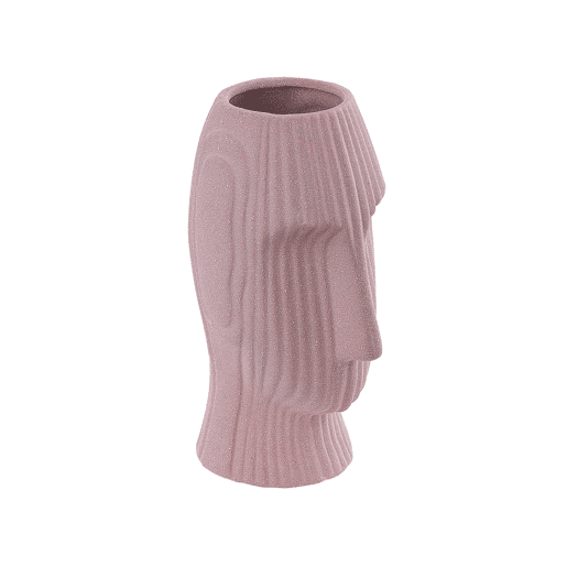 Jarro de flores PALLINI Grés 24 cm Rosa pêssego Jarro de flores PALLINI Grés 24 cm Rosa pêssego