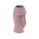 Beliani Jarrón para flores PALLINI Beliani Jarrón para flores PALLINI Rosa Talco