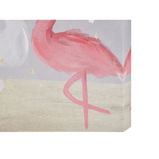 Conjunto de 3 telas TIMIA Motivo animal 30 x 30 cm Cinzento