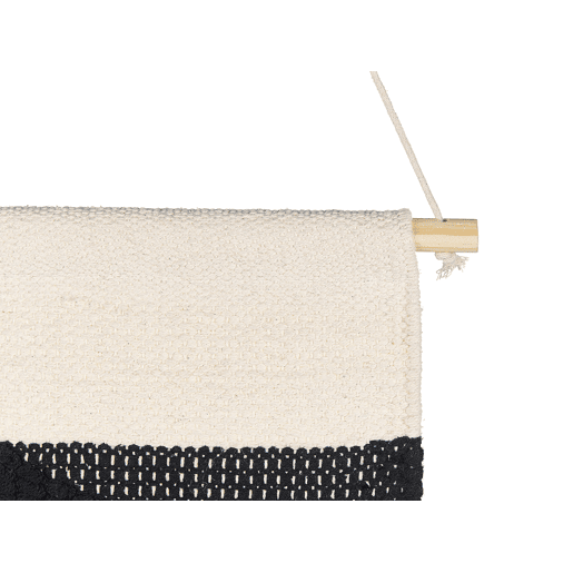 Decoração de parede em tecido DASKA Algodão 107 cm Creme