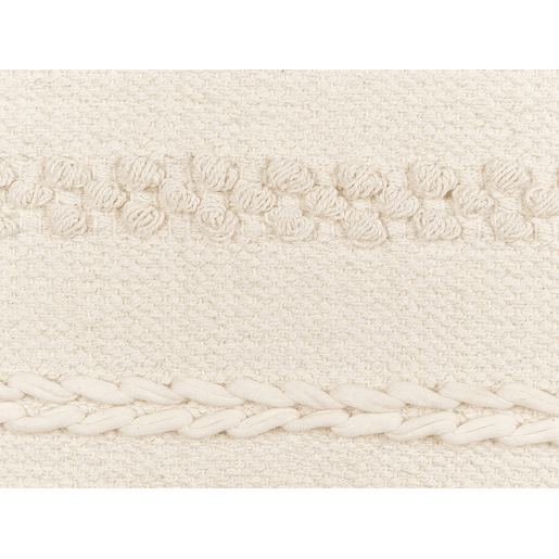 Decoração de parede em tecido DASKA Algodão 107 cm Creme