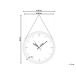 Beliani Reloj de pared BEZAS Beliani Reloj de pared BEZAS Negro