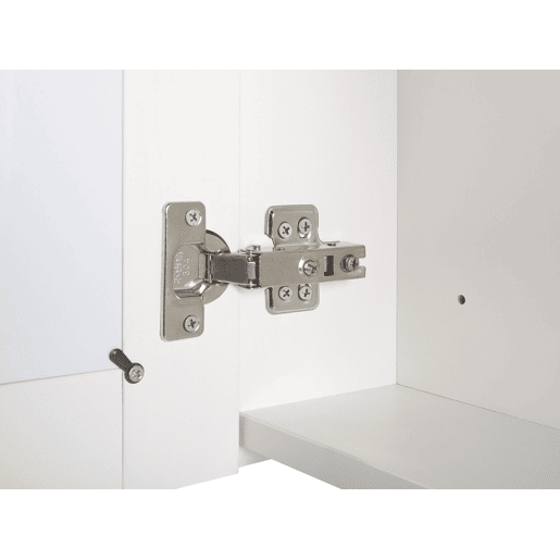 Móvel de casa de banho suspenso com espelho LED MAZARREDO 60 cm 60 cm Branco