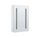 Beliani Mueble de baño con espejo Madera contrachapada CAMERON Beliani Mueble de baño con espejo Madera contrachapada CAMERON Blanco