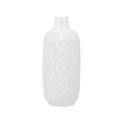 Jarro decorativo EMAR Grés 31 cm Branco