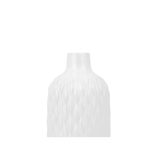 Jarro decorativo EMAR Grés 31 cm Branco