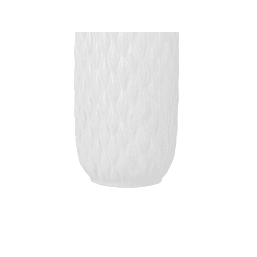 Jarro decorativo EMAR Grés 31 cm Branco