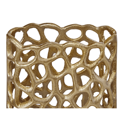 Jarro decorativo SANCHI Metal 33 cm Dourado