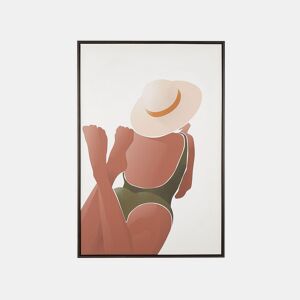 Tela FELTRINA Motivo feminino 63 x 99 cm Branco