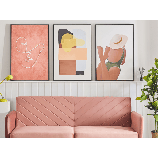 Tela FELTRINA Motivo feminino 63 x 99 cm Branco