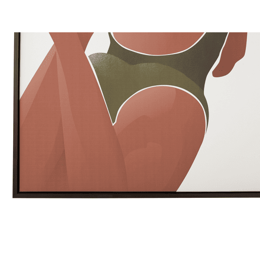 Tela FELTRINA Motivo feminino 63 x 99 cm Branco
