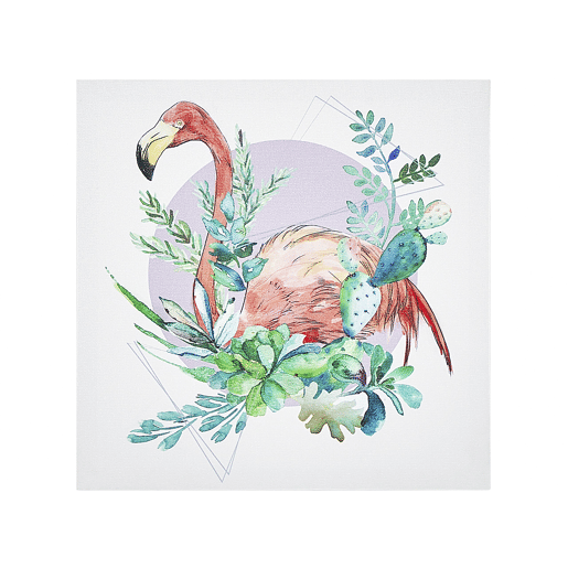 Conjunto de 3 telas MENAKA Motivo animal 30 x 30 cm Multicolor
