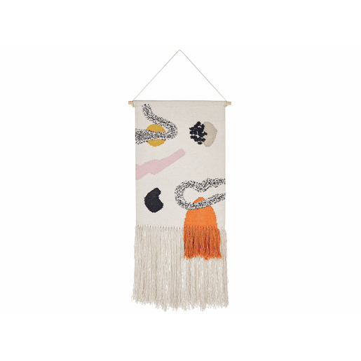 Decoração de parede em tecido KALAT Algodão 123 cm Multicolor
