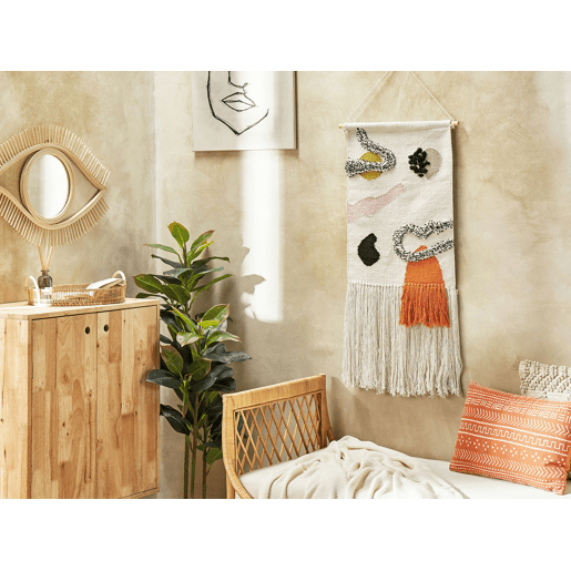 Decoração de parede em tecido KALAT Algodão 123 cm Multicolor