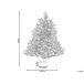 Beliani Árbol de Navidad MALIGNE Beliani Árbol de Navidad MALIGNE Verde