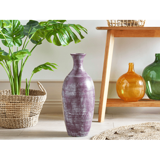 Jarro decorativo KARDIA Cerâmica 57 cm Castanho