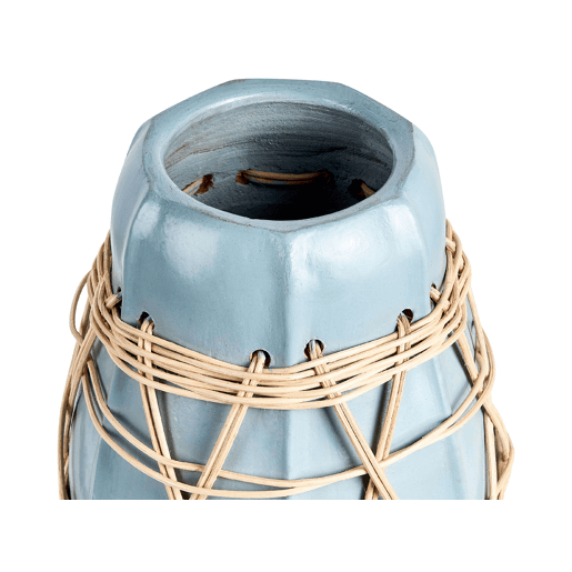 Jarro decorativo KAMERING Cerâmica 27 cm Azul