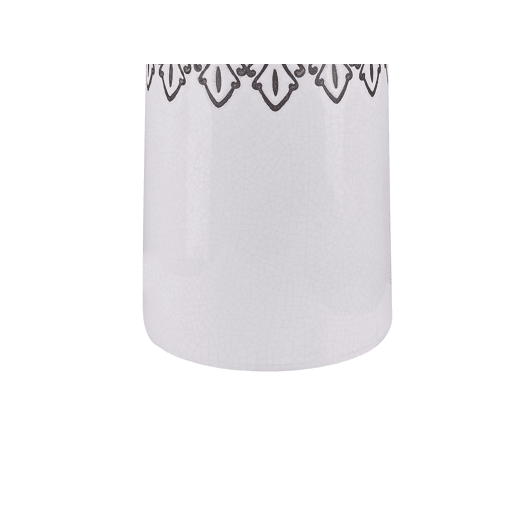 Jarro de flores AMISOS Grés 25 cm Branco