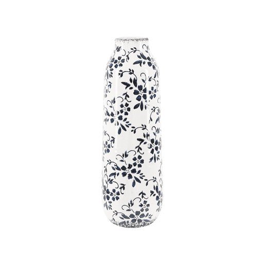 Jarro de flores MULAI Grés 35 cm Branco Jarro de flores MULAI Grés 35 cm Branco