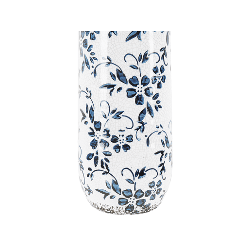 Jarro de flores MULAI Grés 35 cm Branco Jarro de flores MULAI Grés 35 cm Branco