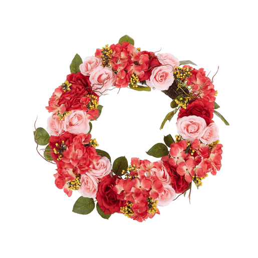Grinalda decorativa AGULO 50 cm Vermelho