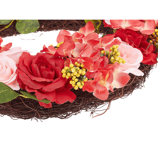 Grinalda decorativa AGULO 50 cm Vermelho