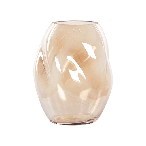 Jarro de flores GERAKINI Vidro 20 cm Laranja