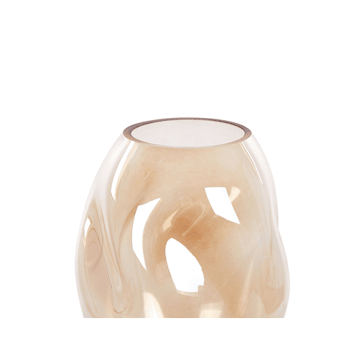 Jarro de flores GERAKINI Vidro 20 cm Laranja
