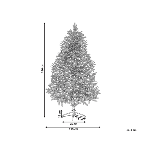 Árvore de Natal artificial HUXLEY 180 cm Verde Árvore de Natal artificial HUXLEY 180 cm Verde