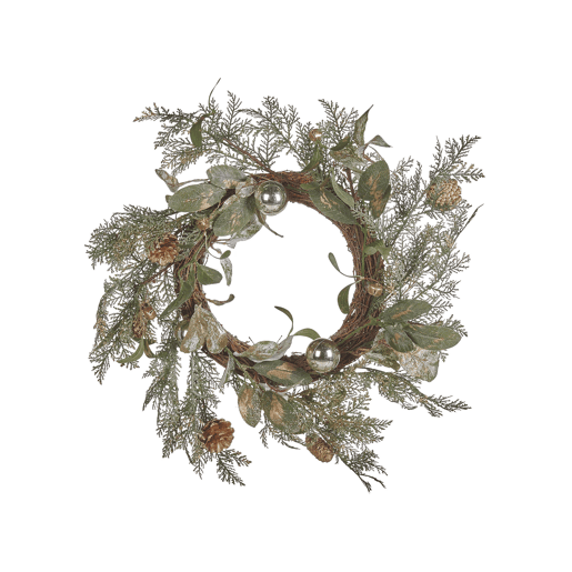 Grinalda de Natal HOVILA Dourado 45 cm Grinalda de Natal HOVILA Dourado 45 cm