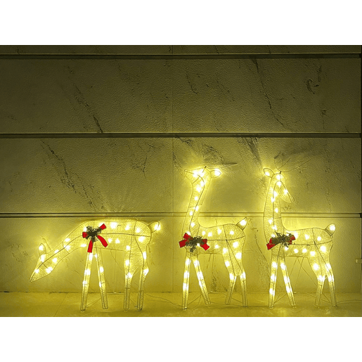 Decoração de exterior LED ANGELI Rena 928549 cm Branco