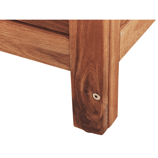 Caixa de arrumação RIVIERA Madeira de acácia 130 cm 48 cm Castanho