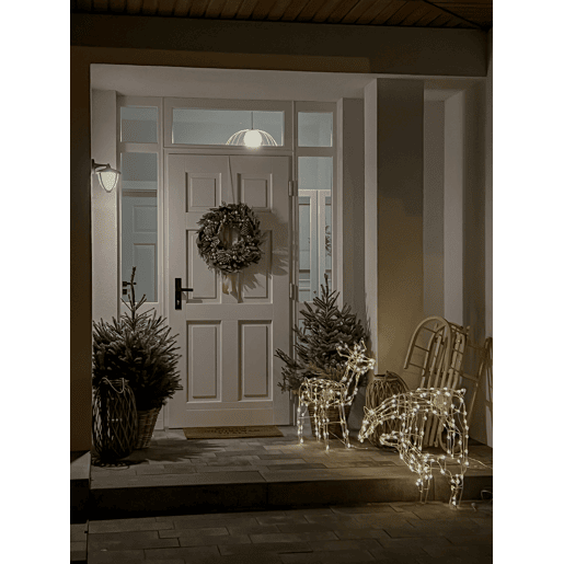 Decoração de exterior LED MIKKELI 764752 cm Branco