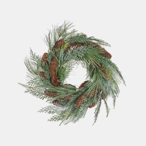 Grinalda de Natal ASTURIA Verde 34 cm