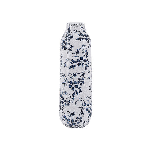 Jarro de flores MULAI Grés 30 cm Branco Jarro de flores MULAI Grés 30 cm Branco