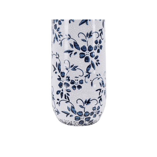 Jarro de flores MULAI Grés 30 cm Branco Jarro de flores MULAI Grés 30 cm Branco