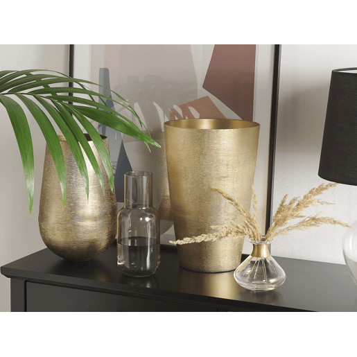 Jarro de flores AMRIT Metal 31 cm Dourado