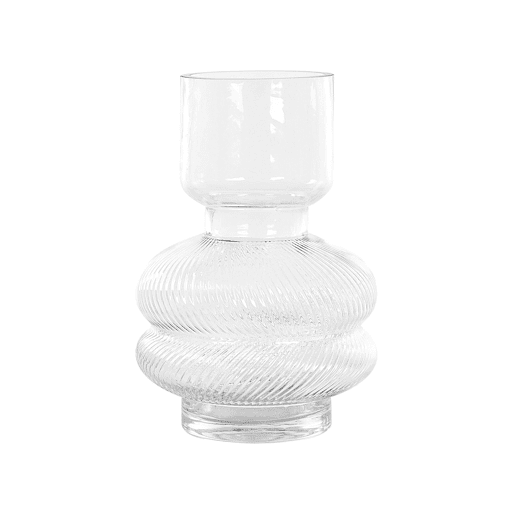 Jarro de flores RODIA Vidro 24 cm Transparente