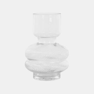 Jarro de flores RODIA Vidro 24 cm Transparente