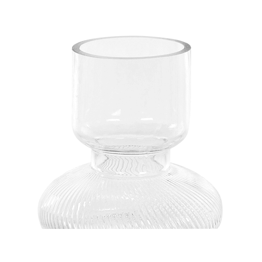 Jarro de flores RODIA Vidro 24 cm Transparente
