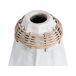 Beliani Jarrón decorativo KAMPAR Beliani Jarrón decorativo KAMPAR Blanco