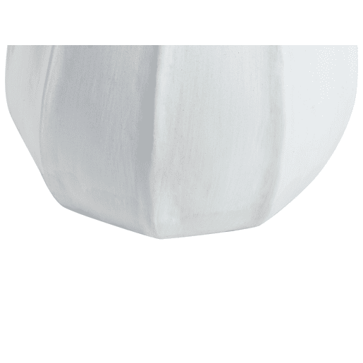 Jarro decorativo KAMPAR Cerâmica 30 cm Branco