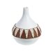 Beliani Jarrón decorativo SIMPANG Beliani Jarrón decorativo SIMPANG Blanco