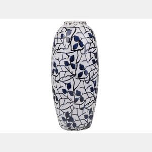 Jarro de flores MUTILENE Grés 25 cm Branco